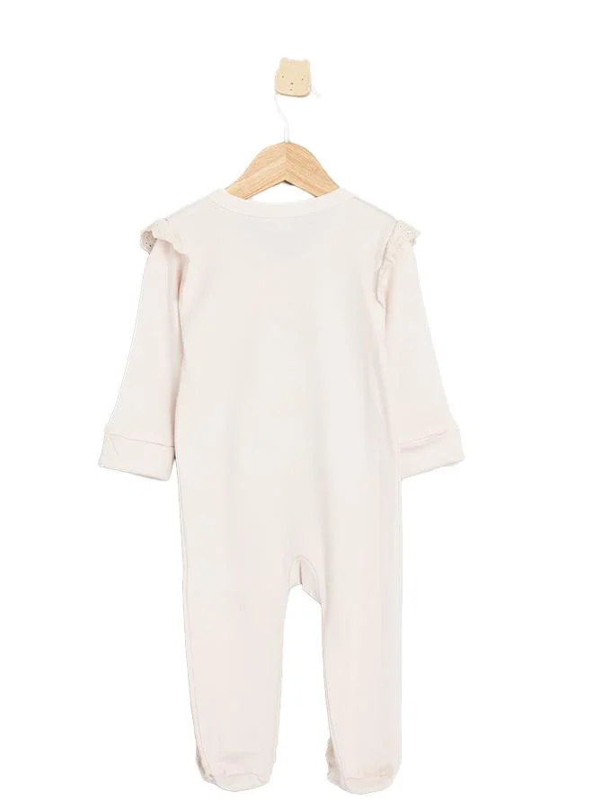 أطفال وأكثر Babies & More Newborn Girls Pink Sleepsuit