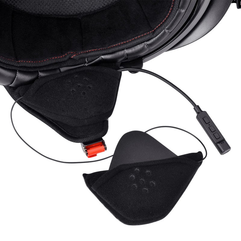 iGuerburn Half Helmet Ear Pads Speaker Pockets Bluetooth Motorcycle Helmet Speakers Pouches 12 Helmet Accessories Ear Protection Reduce Wind Noise 1 Pair