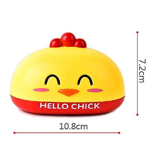 Flywind Soap Dish Holder for Kids, Bathroom Soap Stand Chick Soap Holder Cartoon Plastic Soap Dish Plate Soap Boxs Bathroom Accessories (Pink) - Image 5