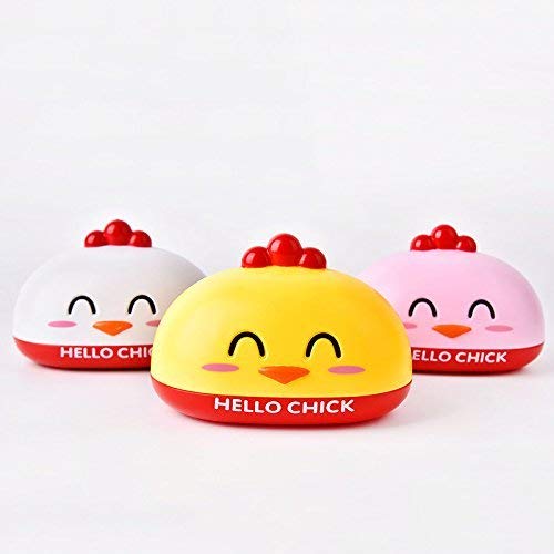 Flywind Soap Dish Holder for Kids, Bathroom Soap Stand Chick Soap Holder Cartoon Plastic Soap Dish Plate Soap Boxs Bathroom Accessories (Pink) - Image 4