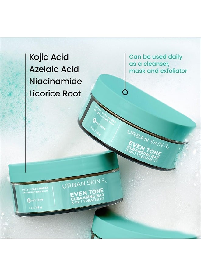 ® Even Tone Cleansing Bar | 3-in-1 Daily Cleanser, Exfoliator, and Brightening Mask Helps Diminish Uneven Skin Tone, Formulated with Kojic Acid, Azelaic Acid, and Niacinamide | 2.0 Oz - pzsku/Z46B55037F15B75F24F5BZ/45/_/1731397565/35a2de51-5798-43bc-a9a1-294688b2f71e