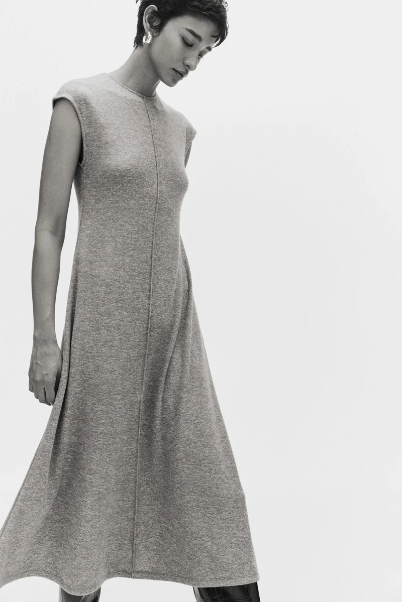 H&M Cap-sleeved jersey dress