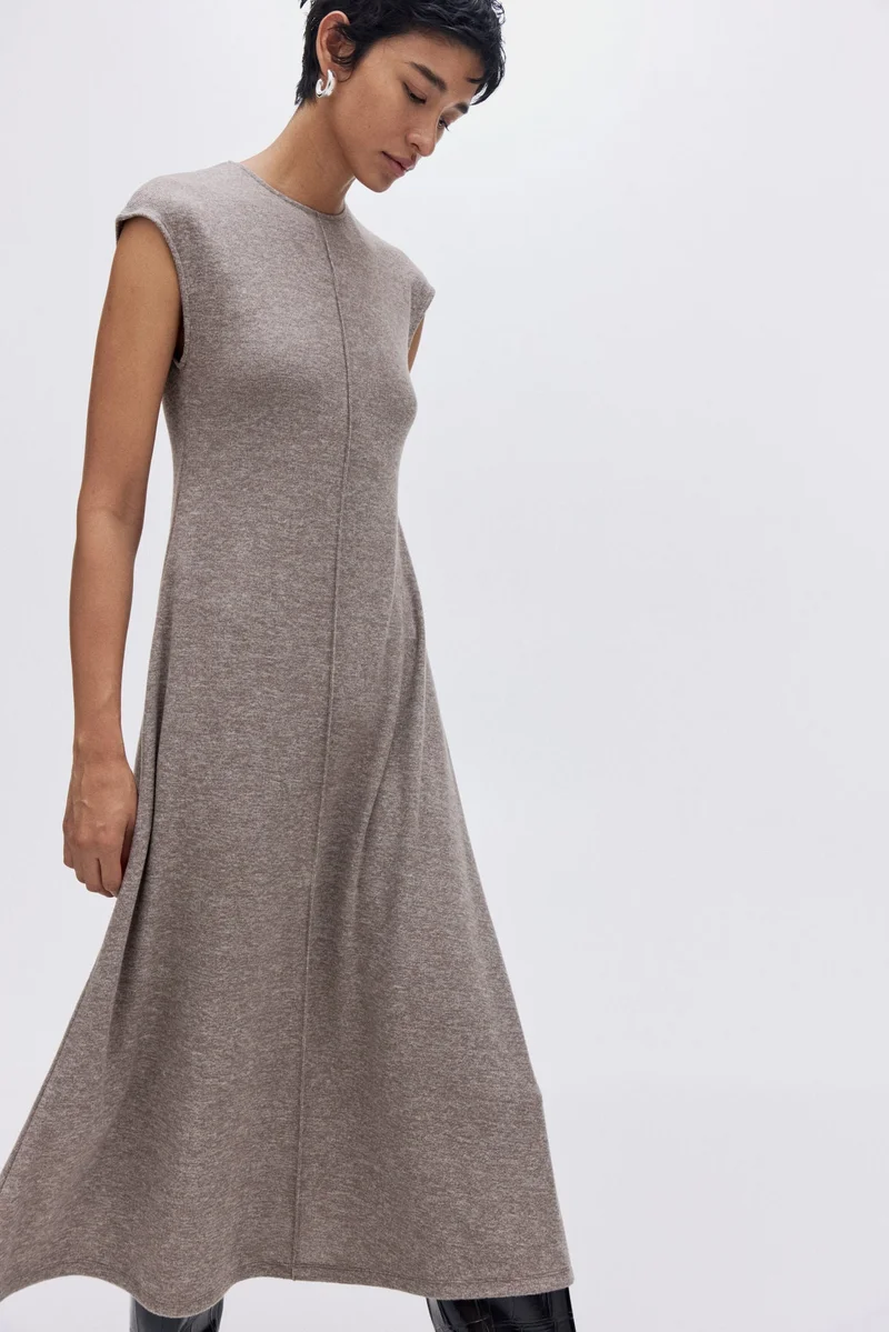H&M Cap-sleeved jersey dress