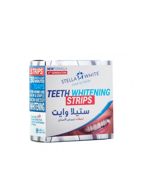 Stella White Tooth Strips Whitening - 28 Pcs