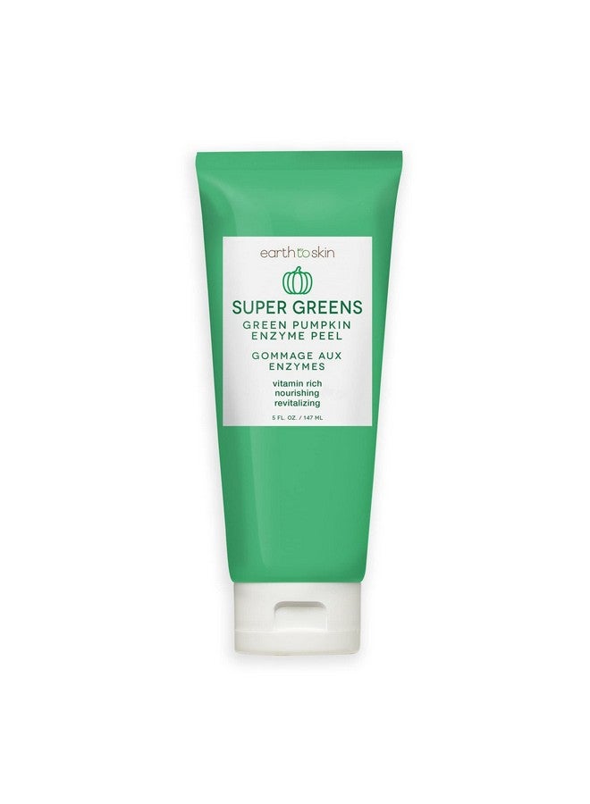 earth to skin Super Greens Green Pumpkin Enzyme Peel (5.0 Fl Oz) - Image 1