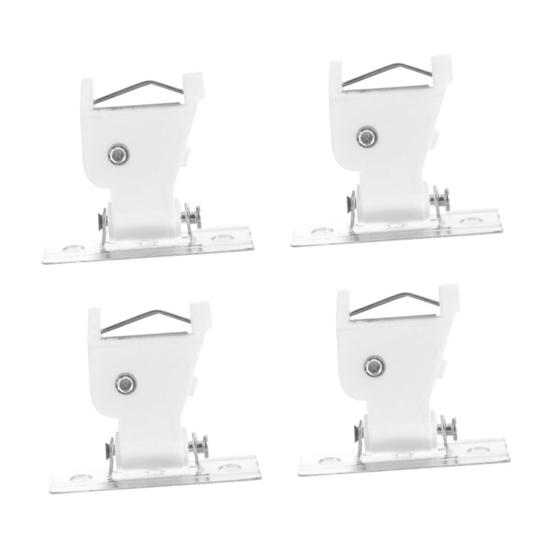 Bamboo Curtain Cord Locks 4 Sets Easy Install Roman Shade Locks for Windows Blinds - Image 2