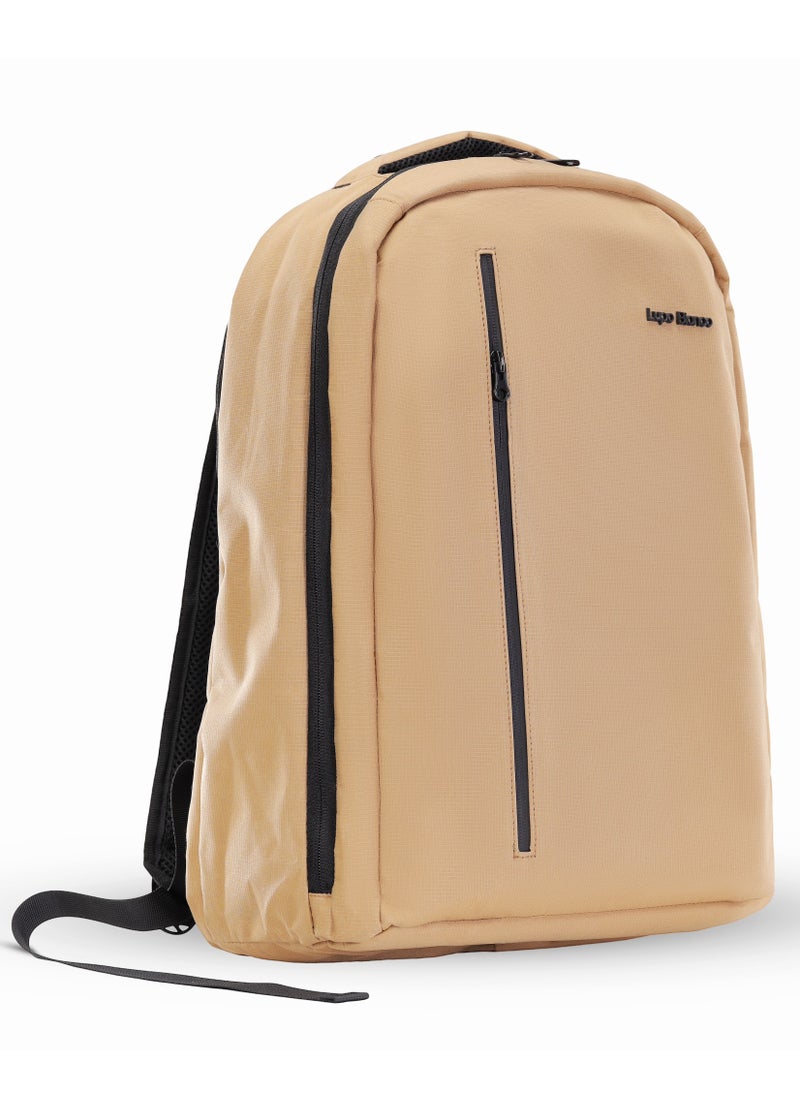 Lupo bianco Essentials Backpack - Beige  - Image 4