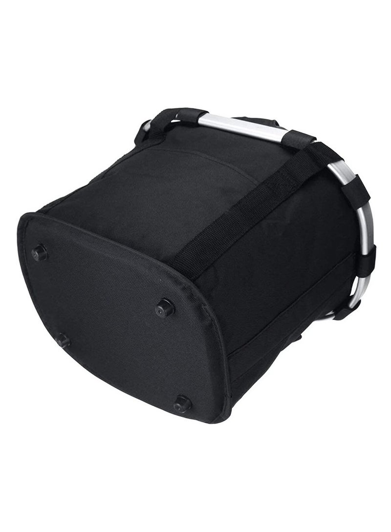 Generic Pet folding car basket bicycle basket front bag mountain bike accessories dog folding bicycle box 35X28X26cm  - Image 4