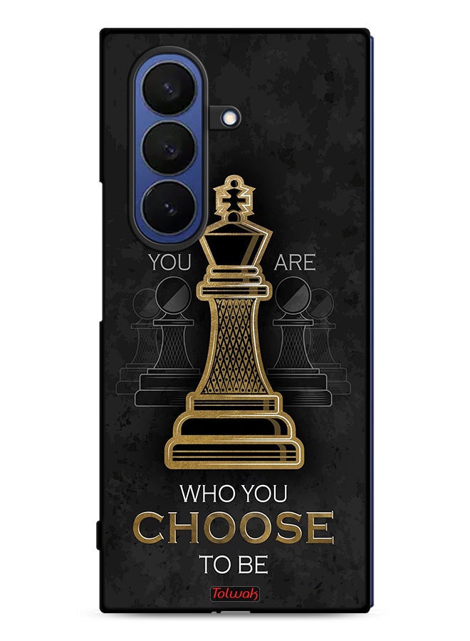 Tolwak Samsung Galaxy Z Fold7 Protective Case Cover You Are Who You Choose To Be - Image 1