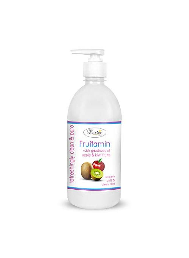 LUSTER Fruitamin Extra Care & Papaya Ultimate Cleansing Milk | Combo | 100% l | Smooth & Soft | Face Cleanser | Makeup Remover (Paraben & Sulfate Free) 500 ml (Pack of 2) - Image 3