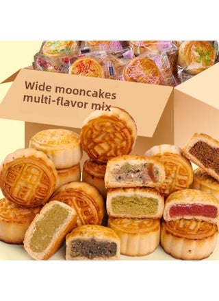 Mini Fruit Moon Cake Five Kernel Strawberry Hami Melon Mixed Flavor Small Moon Cake Handmade Snack Food Breakfast-Specifications:Five Kernels + Black Sesame + Chestnut + 50 Small Red Bean Mooncakes-Color:Standard - pzsku/Z46B5EE01DE231E368798Z/45/_/1742888447/dc80546c-0fc1-4cd3-b005-6888006d6072