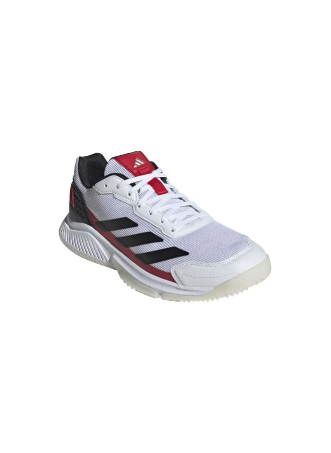 Adidas adidas Courtquick Padel M White Tennis SHOES for Men - 3.5