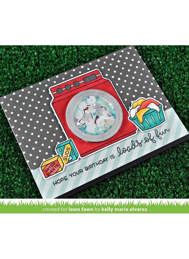 Lawn Fawn - Stitched Circle Frames Lawn Cuts Custom Craft Die - Image 1