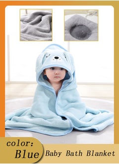 Vinnatsu Animal Design Cotton Baby Bath Hooded Towel, 80 X 80 CM, Large  - Image 1