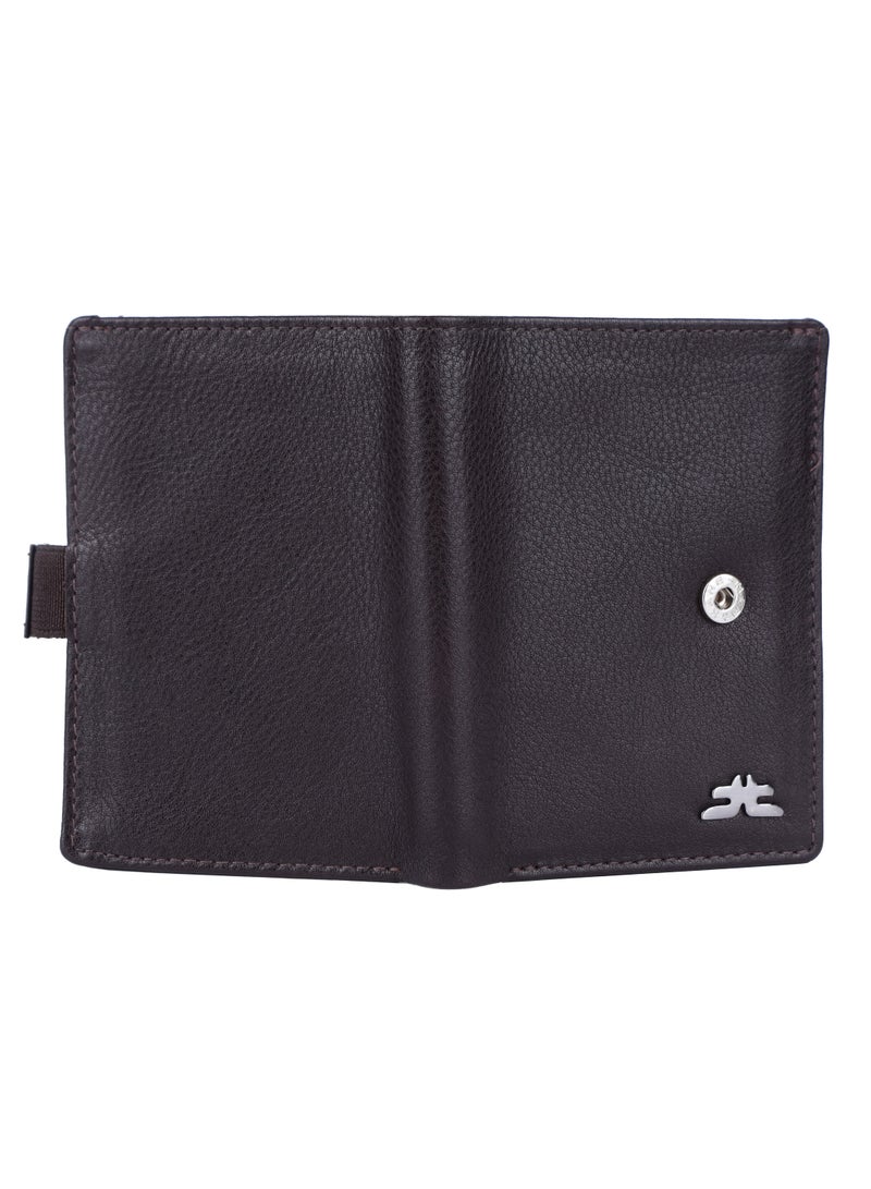 LAVERI LEATHER Laveri Leather Designer Card Holder Wallet With RFID Protection 4508M EL LP  - Image 5