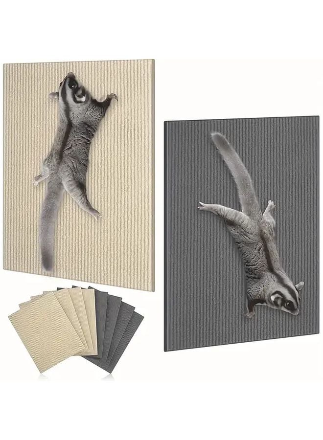 سجاد التسلق ذاتية اللصق بلون البيج للسناجب الطائرة والهامستر وخنازير غينيا - Image 2