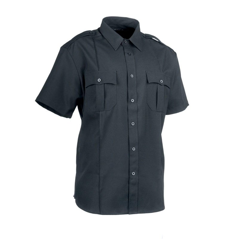 First Class Short-Sleeve Uniform Shirt L Navy Blue - Image 5
