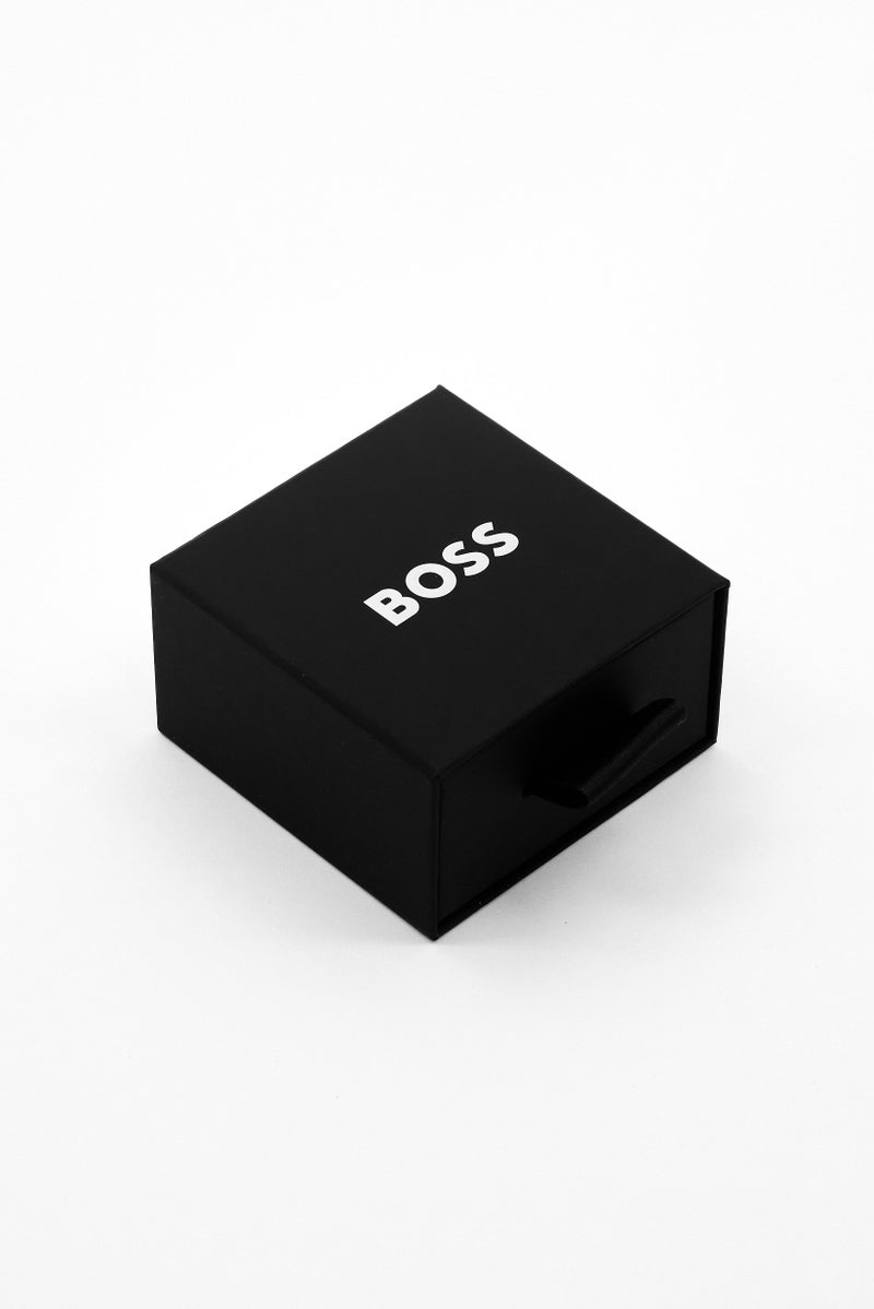 BOSS Men Adjustable Nylon Bracelet, Tan  - Image 2