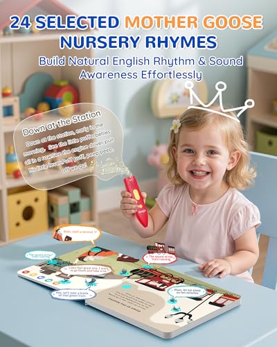 KOKODI Talking Books Interactive Audio Sound Books Compatible with KOKODI Talking Pen Nursery Rhyme Books - Image 5
