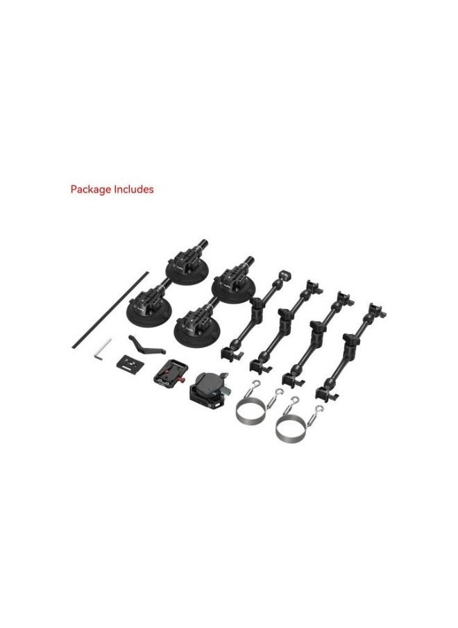 SMALLRIG SmallRig Suction Cup Camera Support Kit SC-15K For Vehicle Shooting  - Image 2