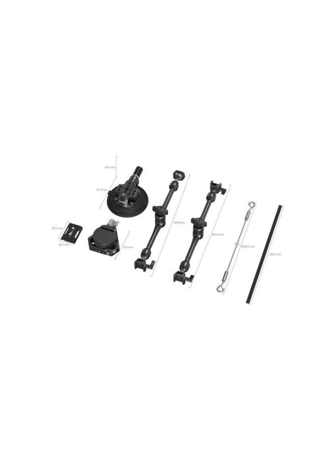 SMALLRIG SmallRig Suction Cup Camera Support Kit SC-15K For Vehicle Shooting  - Image 3