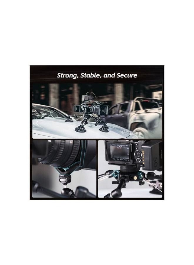 SMALLRIG - SmallRig Suction Cup Camera Support Kit SC-15K For Vehicle Shooting - Image 1