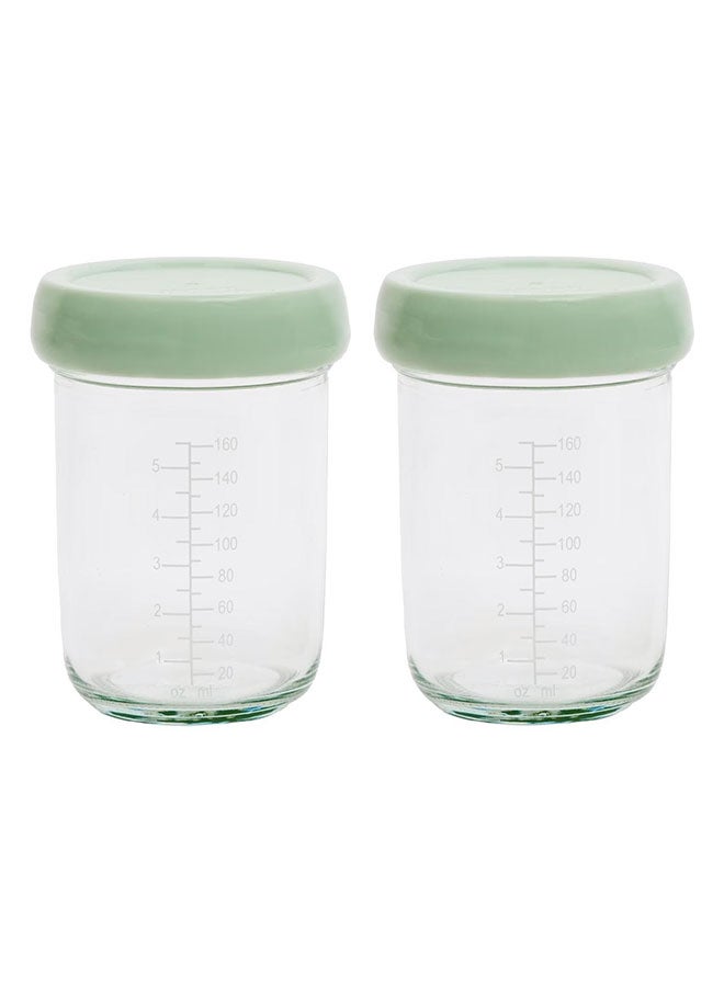 Badabulle Glass Containers For Healthy Storage Of Baby Meals - Image 1