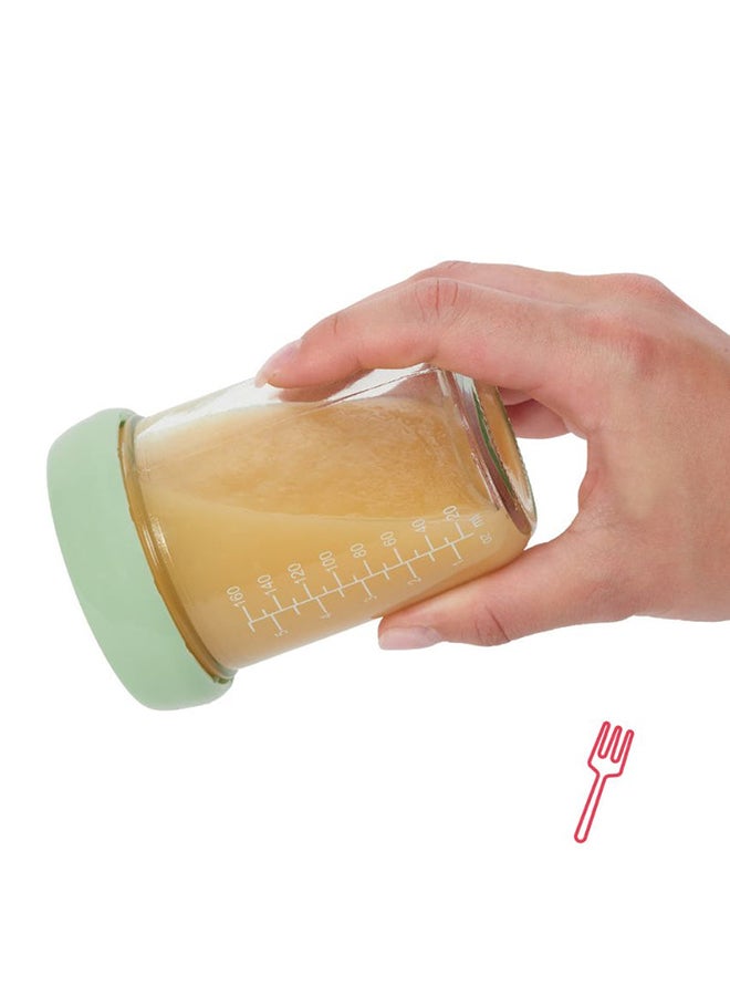Badabulle Glass Containers For Healthy Storage Of Baby Meals - Image 4