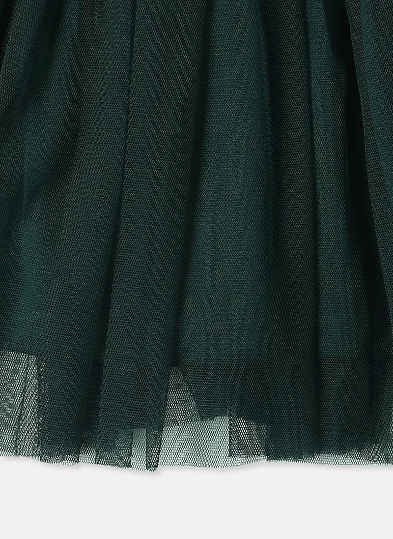 Nautinati Sequin Bodice Tulle Dress