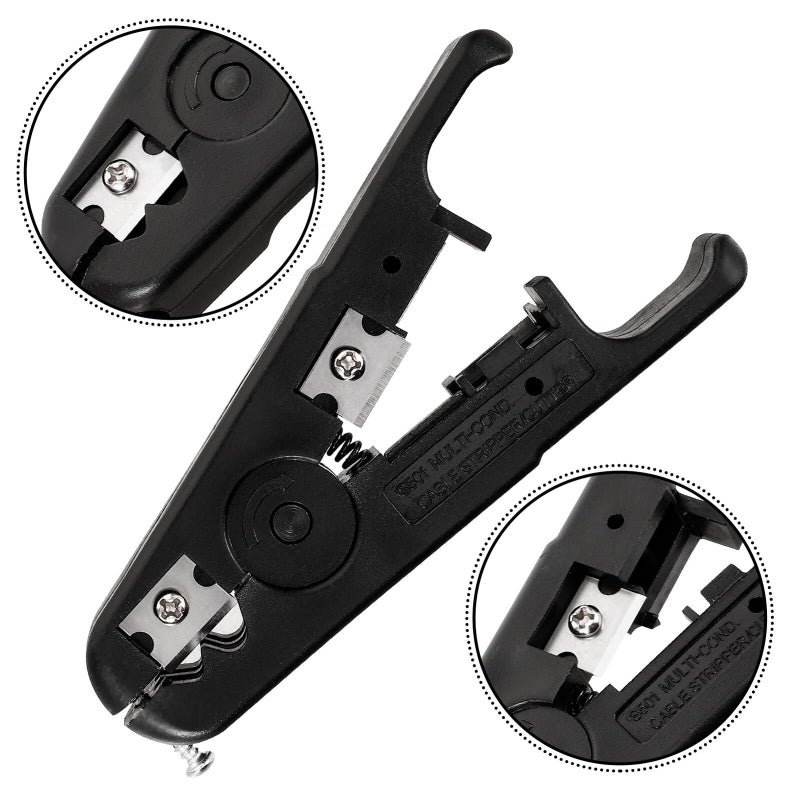 Heavy Duty Electrical Wire Stripper Pliers Multifunction Cutting Crimping Tool - Image 4