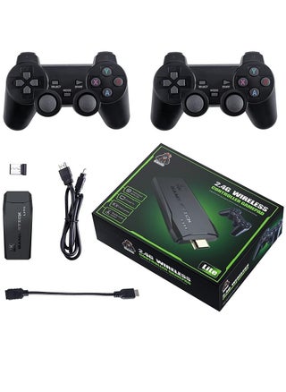 2.4G Wireless Controller Gamepad Console Stick Plug and Play Video Game Stick with 10000+ Games 9 Classic Emulators 4K High Definition HDMI Output for TV with Dual 2.4G Wireless Controllers - pzsku/Z46B69878D3C0B7ABC8D1Z/45/_/1694698341/a1cf3b9f-ff83-4ccd-b2e8-fdc3959df4fa
