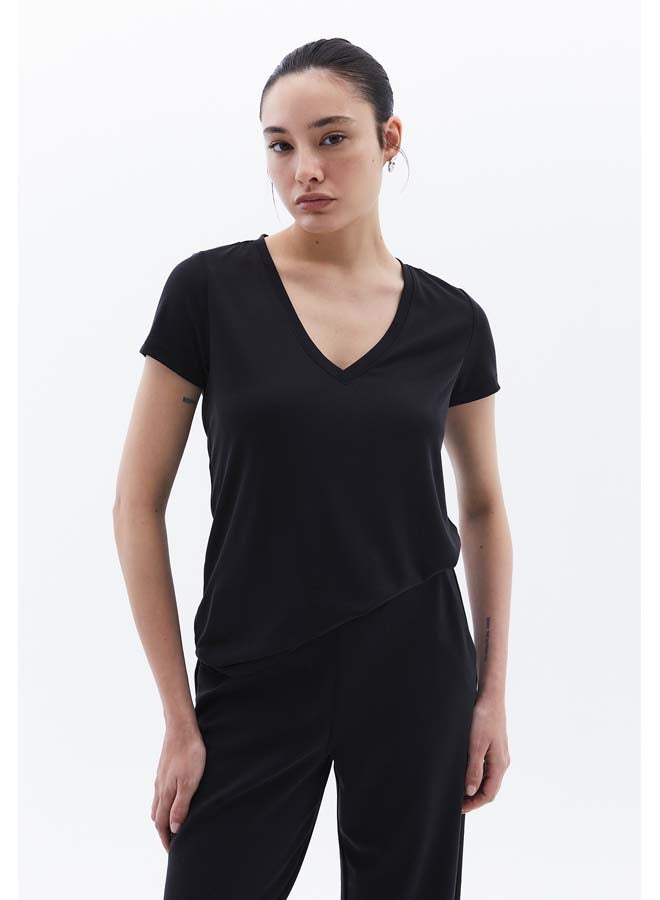 OXXO Ladies Knitted T-SHIRT  - Image 1