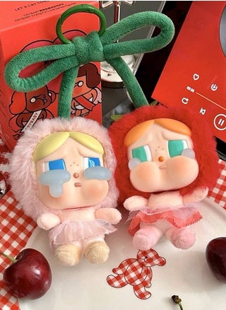 Vinyl Plush Hanging Card (Love You Cherry Much)