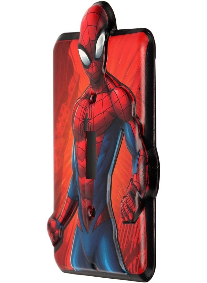 Open Road Brands Marvel Spider-Man Metal Light Switch Plate - Image 3
