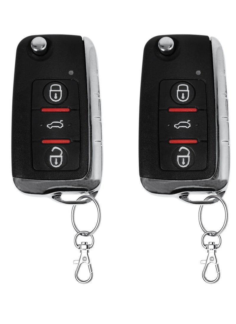 3XR 3XR Advanced Car Keyless Entry System with Dual Remote Controls and Comprehensive Wiring Kit for Enhanced Vehicle Security A003  - Image 2