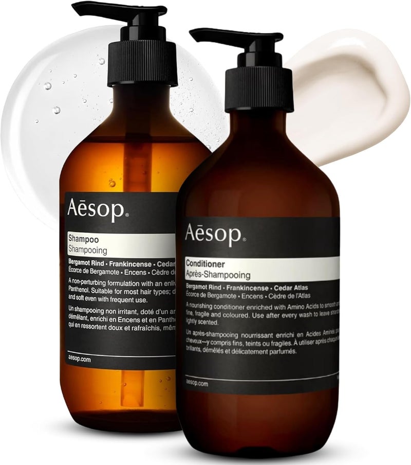 Aesop Shampoo & Conditioner  500ml/169 Fl oz  ParabenFree CrueltyFree & Vegan - Image 1