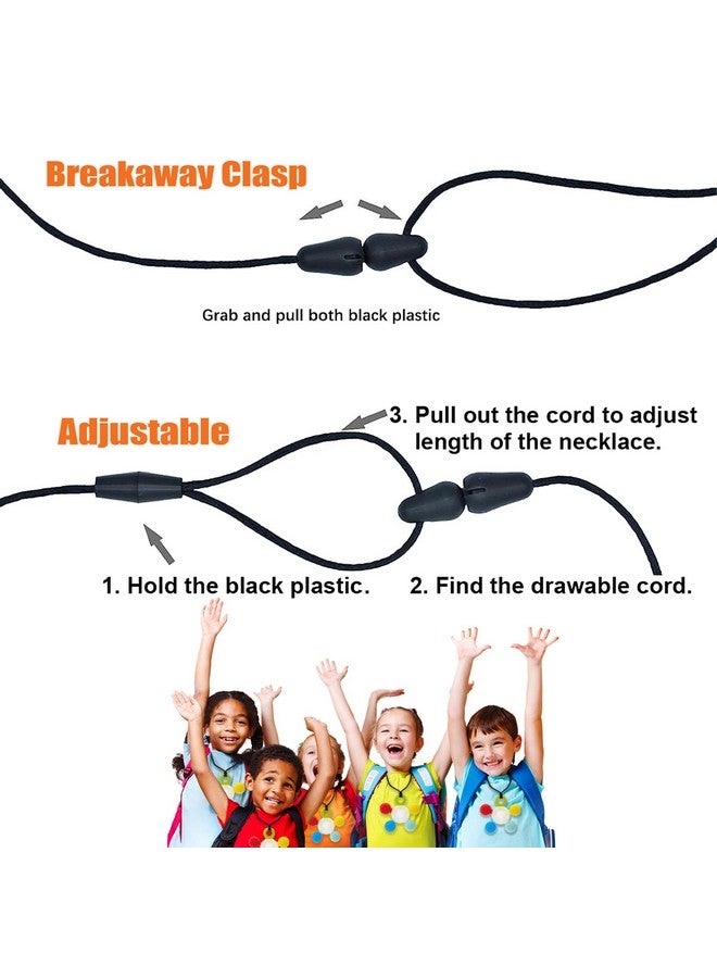 seeway Chewy Necklace for Sensory Kids, Seeway Silicone Sensory chew Necklace Oral Motor Aids for Boys Girls, Autism Chew Toys for Kids Teens Adults with Anxiety ADHD SPD or Other Sensory Needs【Grey+Blue】 - Image 4