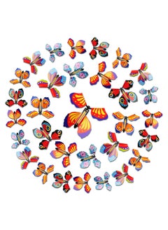 Butterfly Magic Fairy Flying Butterfly Magic Flying Butterfly Card Surprise Gift in The Book Rubber Band Powered Butterfly Wind Up Butterfly Flyers Butterflies for Party 30 Pieces