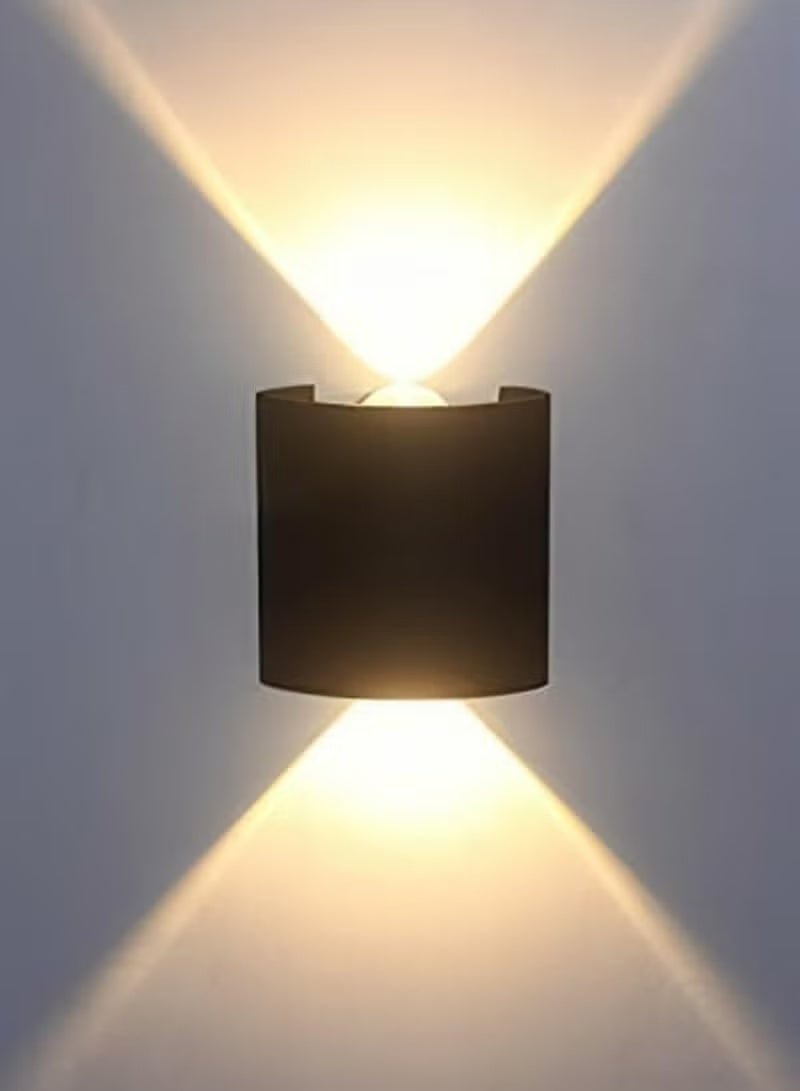 TASVORA Modern Aluminium | Up Down Wall Light | IP65 Waterproof Outdoor Wall Lamp | AC 85-265V for Balcony | Garden | Bedroom & Living Room - Image 1