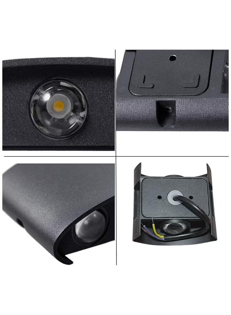 TASVORA Modern Aluminium | Up Down Wall Light | IP65 Waterproof Outdoor Wall Lamp | AC 85-265V for Balcony | Garden | Bedroom & Living Room - Image 5