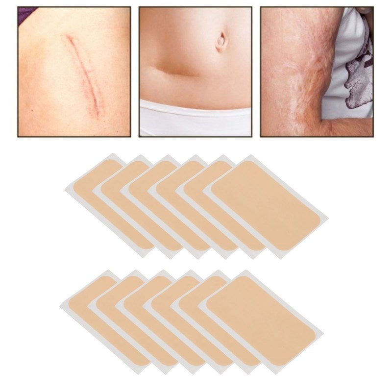 Scar Cover Stickers 12 Latex Free Pieces - Hypoallergenic Breathable Tattoo Conceal Patch for Scar Tattoo Coverage - Image 2