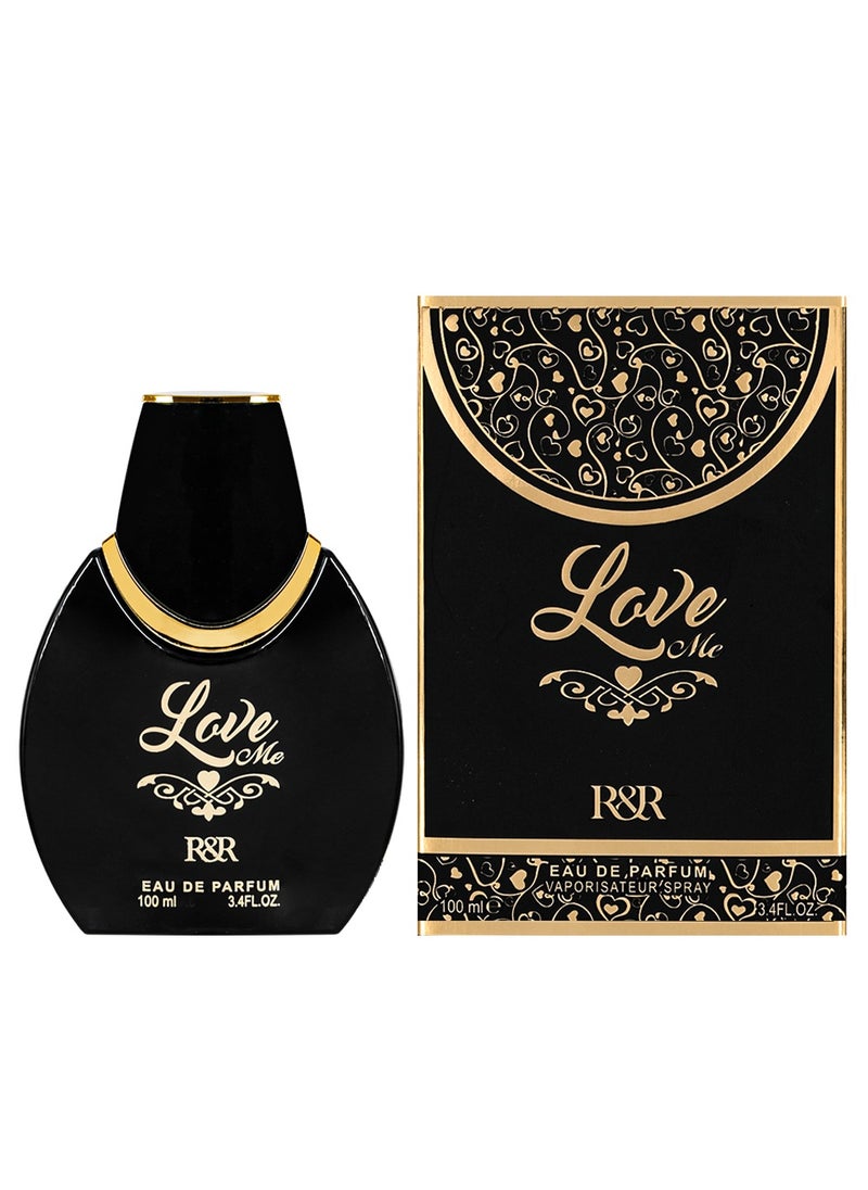 R & R - LOVE ME BLACK 100ML From Mahabub perfumes - Image 1
