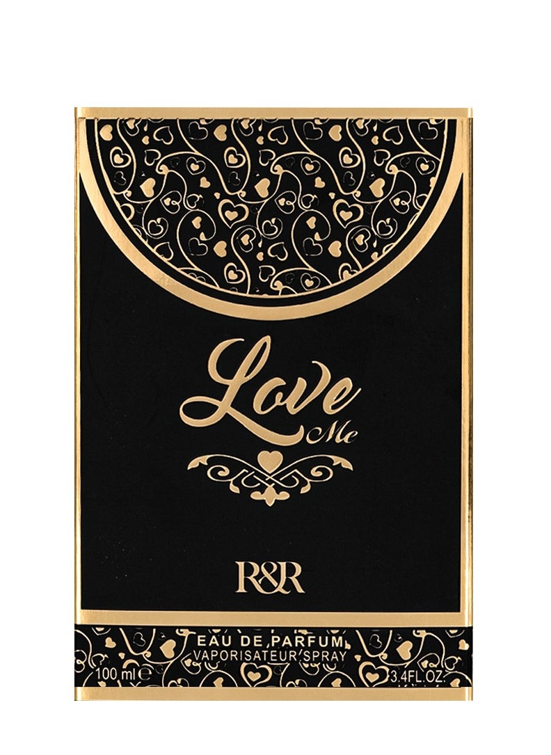 R & R - LOVE ME BLACK 100ML From Mahabub perfumes - Image 1