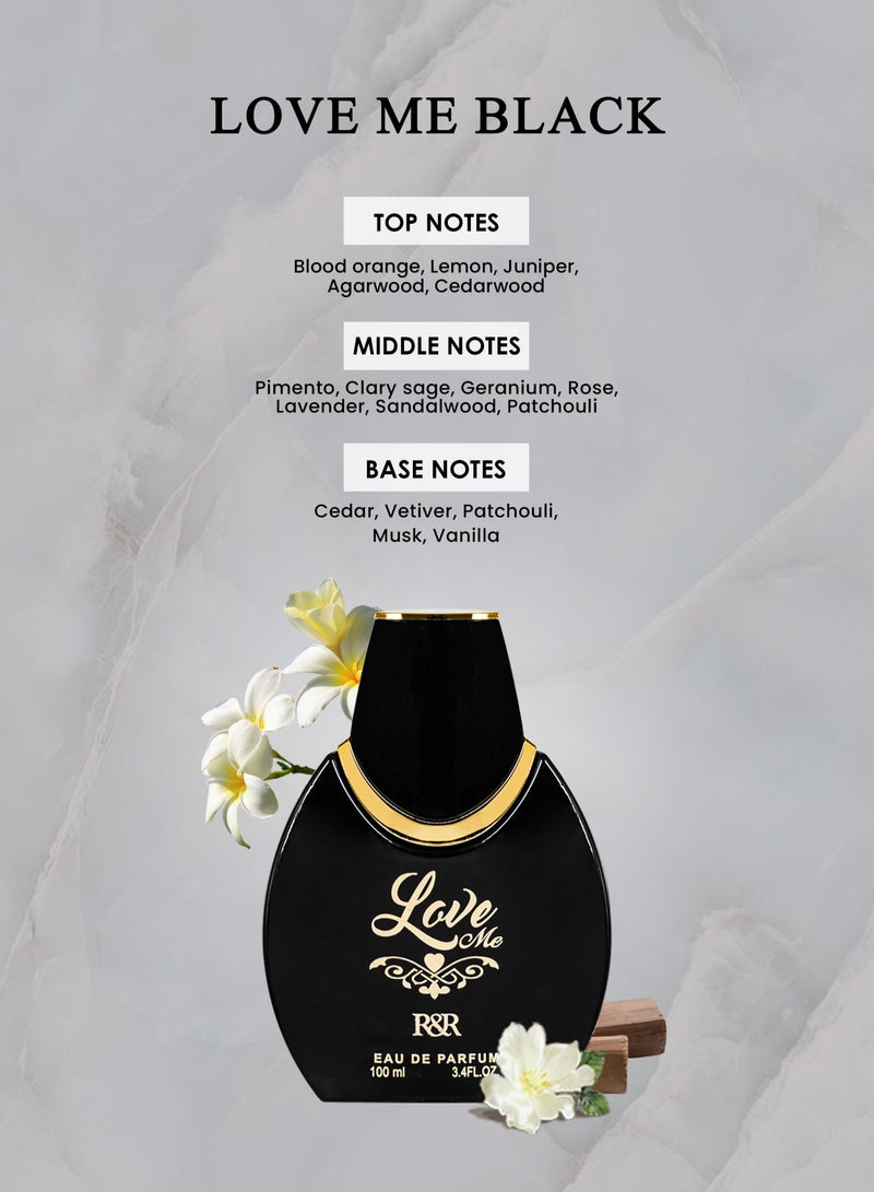 ار اند ار عطر لوف مي بلاك 100 مل من محبوب للعطور - Image 2