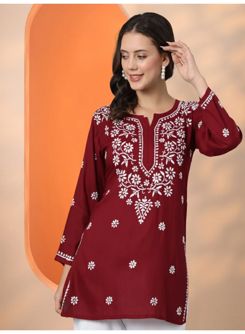 الايا كورتي موديل شيكانكاري مطرز يدويًا-AL3611