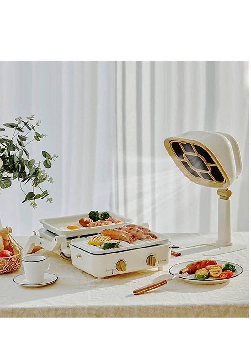 Y&D - Premium Portable Range Hood Desktop Range Hood Small Range Hood Strong Suction 6-Segment Height Adjustment Range Hood For Home Kitchen Hot Pot Barbecue Range Hood Desktop Range Hood - Image 1