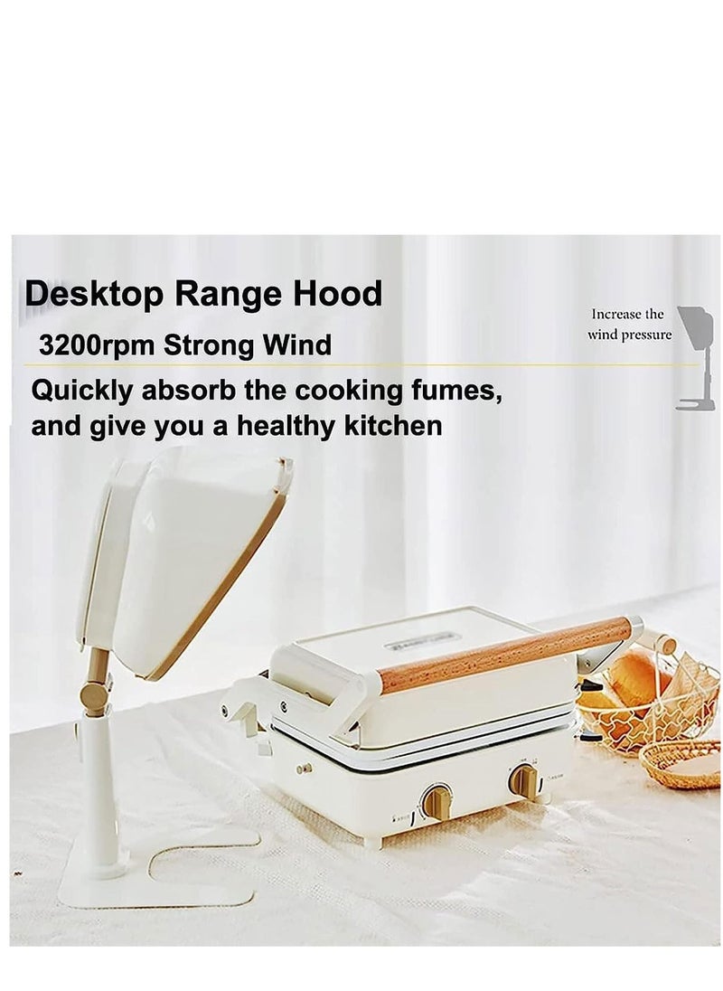 Y&D - Premium Portable Range Hood Desktop Range Hood Small Range Hood Strong Suction 6-Segment Height Adjustment Range Hood For Home Kitchen Hot Pot Barbecue Range Hood Desktop Range Hood - Image 1