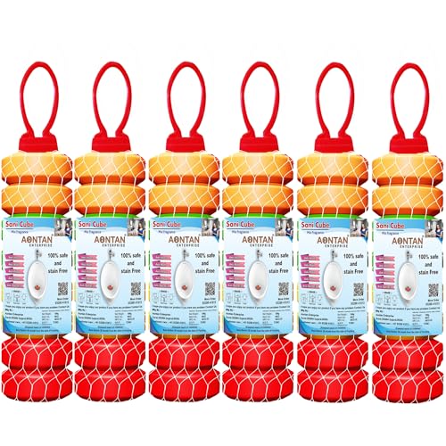 AONTAN ENTERPRISE Toilet air freshener bathroom fresheners long lasting urinal cubes for toilet fragrance Washroom,Shoe rack sanicubes bathroom freshener Mix Fragrances 100 Gram Pack of 6 - Image 1