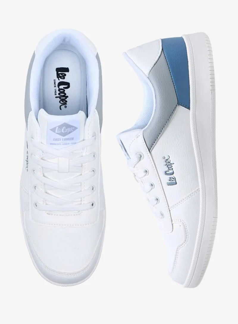 Lee Cooper Men's Panelled Lace-Up Sneakers