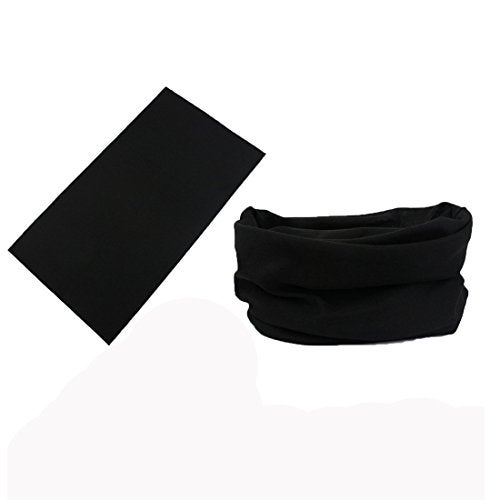 Verceys Multipurpose Black Headwrap and Bandana For Women - (Free Size) - Image 3